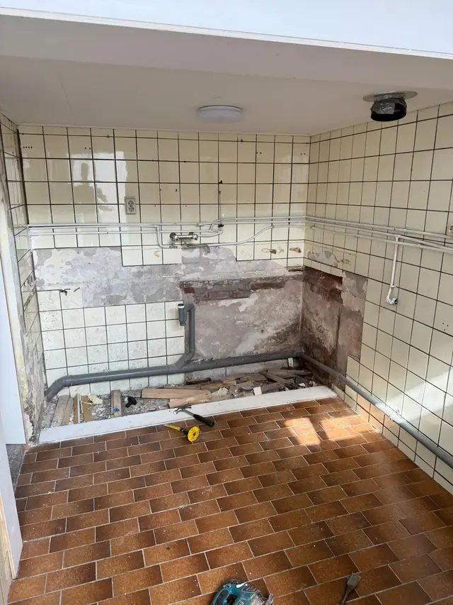 Renovatie van een studio door GOGU Totaalbouw, voor de verbouwing, foto 5